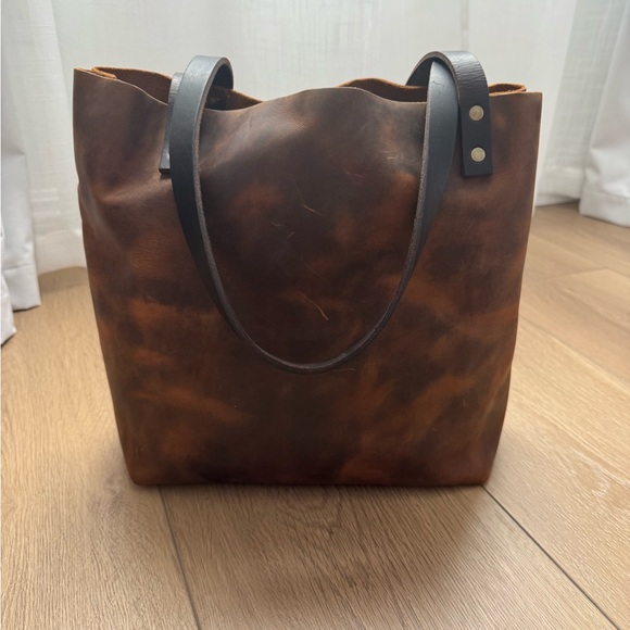 Portland Leather Goods Classic Medium Tote Canyon - Picture 2 of 8